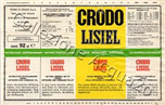 Etichetta CRODO LISIEL anno 1982
