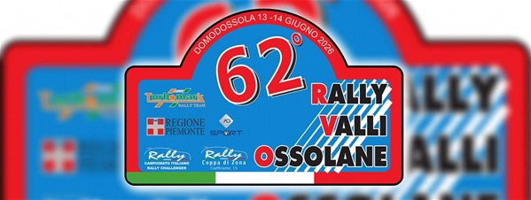 Logo del 62° Rally Valli Ossolane