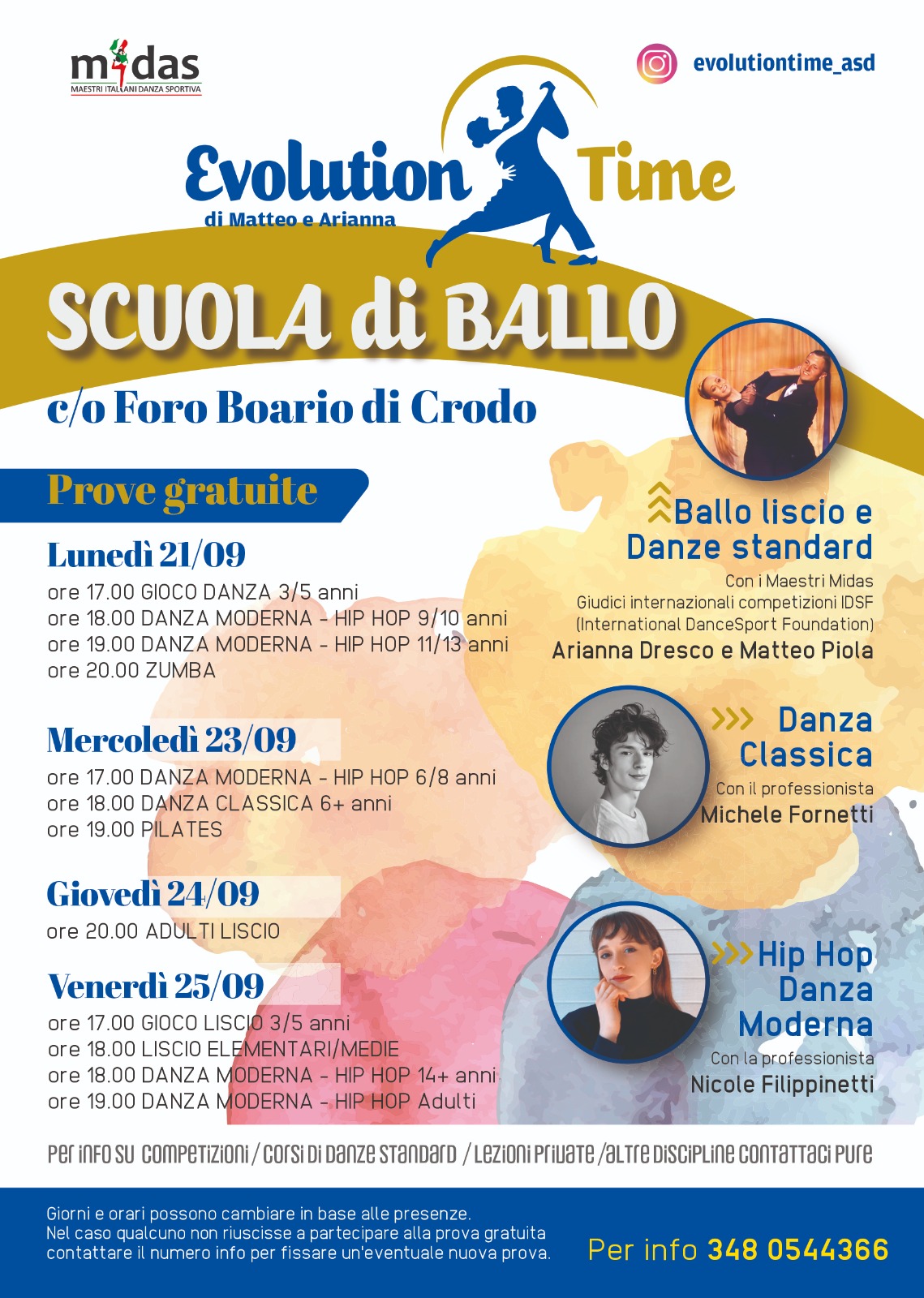 Locandina Scuola di ballo 2026