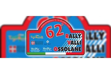 Logo del 62° Rally Valli Ossolane
