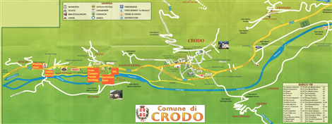 Mappa di Crodo